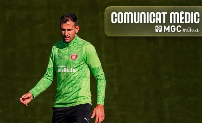 Parte médico oficial de Christian Stuani y Jhon Solís y periodos estimados de baja