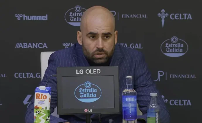 Giráldez analiza la derrota y habla de Sotelo, Mingueza y Javi Rueda