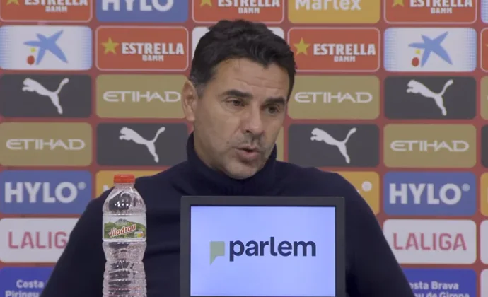 Míchel analiza el empate y habla de Ounahi, Arnau, Vitor Reis y la mejoría defensiva