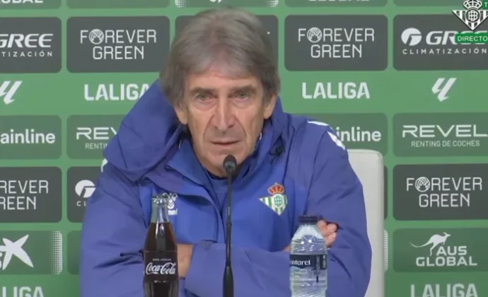 Pellegrini explica cómo llega el equipo a la Copa y habla de Isco, Amrabat, Altimira, Lo Celso y Bellerín