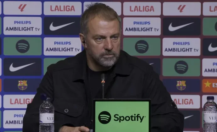 Flick habla de Pedri, Raphinha, Joan García, Olmo y De Jong tras el triunfo contra el Atlético