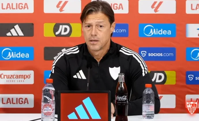 Almeyda explica cómo está el equipo tras el derbi y habla de Romero, Joan Jordan y la Copa