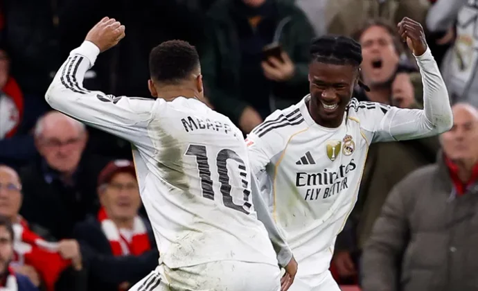 El Real Madrid se lleva los tres puntos de San Mamés