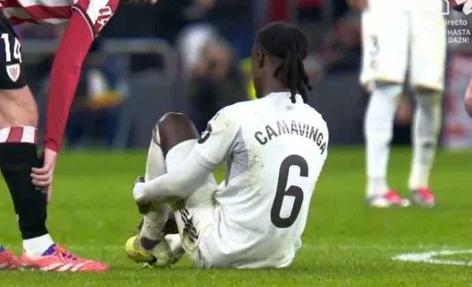 Las pruebas a Camavinga revelan un leve esguince que no lo descartan para recibir al Celta