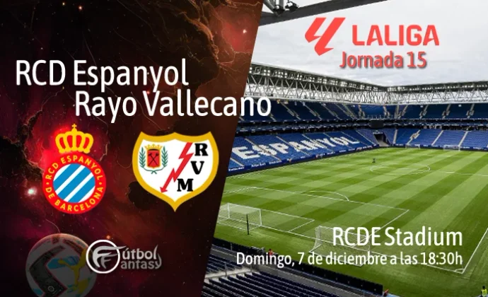 Alineaciones probables y previa fantasy del Espanyol - Rayo