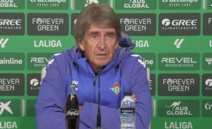 Pellegrini habla de Antony, Lo Celso, Amrabat, Isco, Bellerín, Yamal y el Barcelona