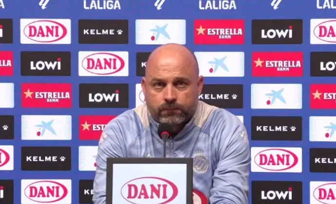 Manolo González habla del estado del equipo en la previa del Rayo Vallecano