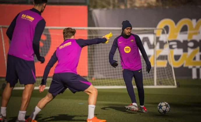 El Barcelona retoma los entrenamientos con Raphinha y solo tres bajas