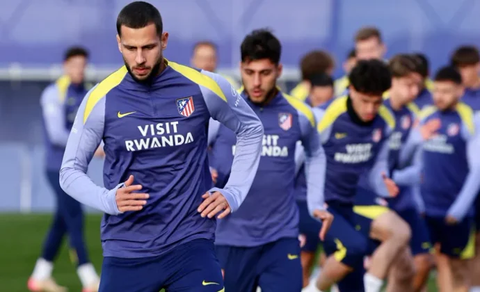 El Atlético prepara el partido de Eindhoven sin los cuatro lesionados