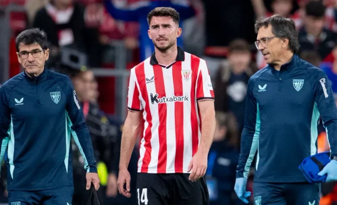 Parte médico oficial de Aymeric Laporte y periodo estimado de baja