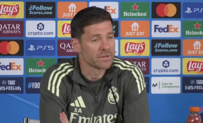 Xabi Alonso habla de su situación en el banquillo, Vinicius y el Manchester City