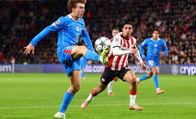 Champions League: PSV 2-3 Atlético. Estadísticas y puntos fantasy