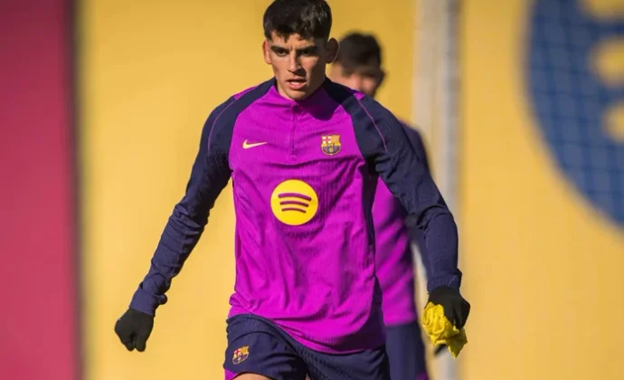 Gerard Martín vuelve al grupo tras superar la indisposición