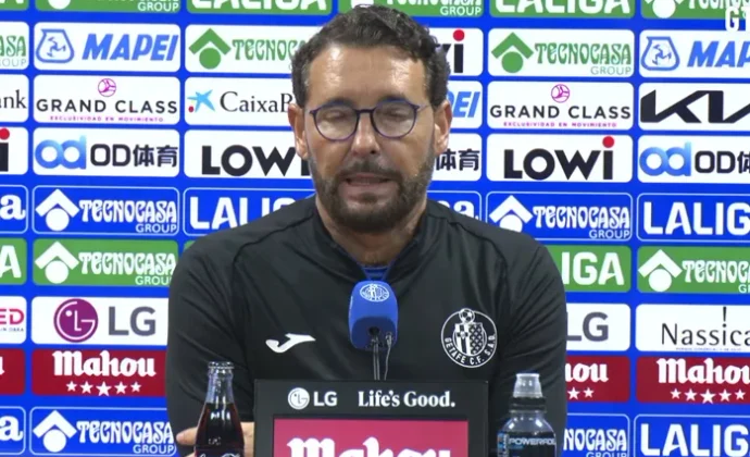 Bordalás, sobre la baja de Luis Milla, la aportación de Mario Martín, Abqar y el partido contra el Espanyol