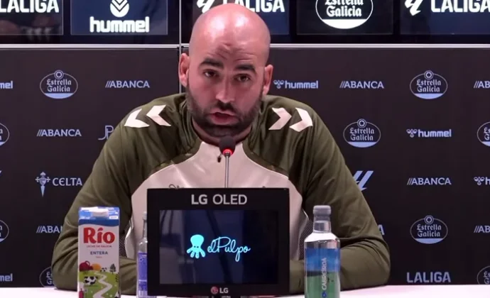 Giráldez habla de Bryan, Borja Iglesias, el estado físico del equipo, el Athletic e Iñaki Williams