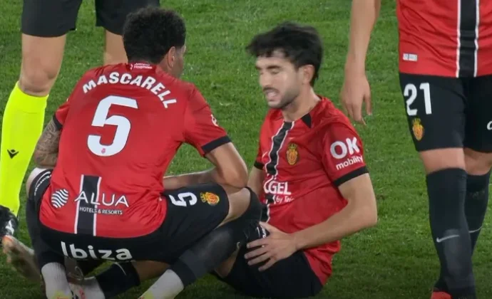 Morlanes pidió el cambio por molestias en el aductor