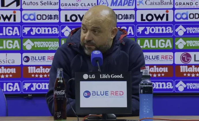 Manolo celebra el triunfo, explica el once y el sistema y habla de Lozano, Expósito, Jofre y el objetivo de la temporada