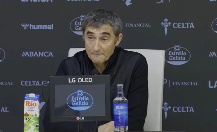 Valverde analiza la derrota, el momento del equipo y habla de Iñaki Williams, Yuri y Vivian