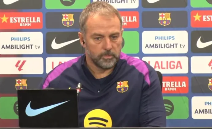 Flick habla de Ter Stegen, Joan García, Lewandowski, Casadó, las rotaciones y la eliminatoria de Copa