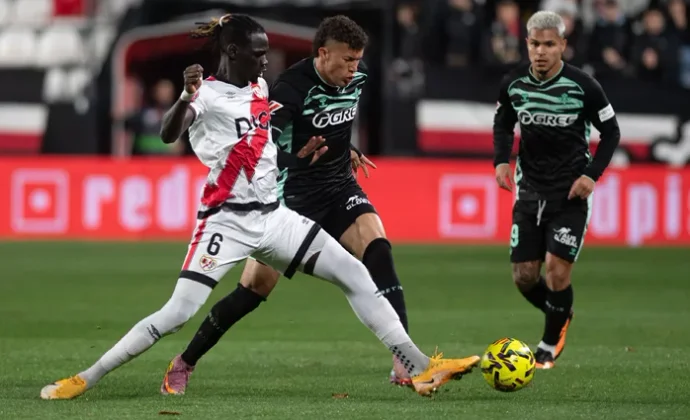 Jornada 16: Rayo 0-0 Betis. Estadísticas y puntos fantasy