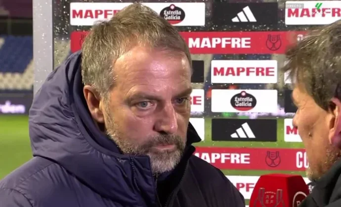 Flick habló de Ter Stegen, Casadó y la organización del once titular antes del partido