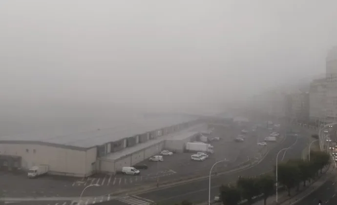 La niebla retrasa el regreso del Mallorca a casa y su entrenamiento del miércoles
