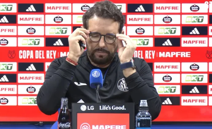 Bordalás lamenta las dos bajas de última hora y habla de Luis Milla y la Copa