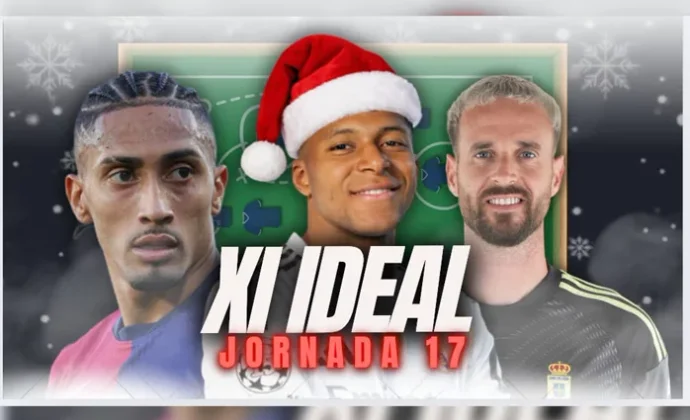XI Ideal jornada 17. Los mejores jugadores para la jornada, por Huugo_21
