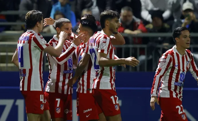 Copa del Rey: At. Baleares 2-3 Atlético. Estadísticas y ficha técnica