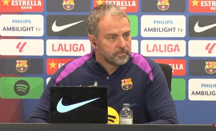 Flick habla de Pedri, Lewandowski, De Jong, Casadó y Raphinha antes de enfrentarse al Villarreal