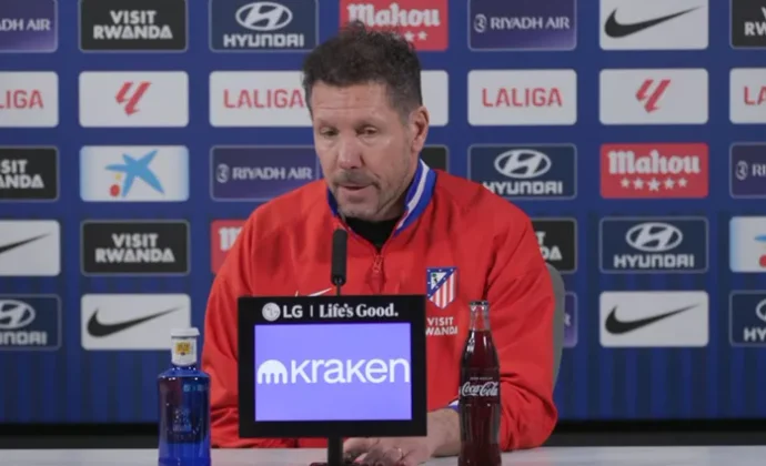 Simeone habla de Almada, Llorente, el Girona y la gestión del cansancio