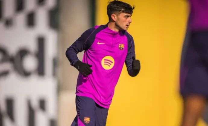 El Barcelona emite un comunicado sobre Pedri con optimismo de cara al derbi