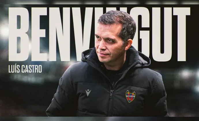 Luis Castro es oficialmente nuevo entrenador del Levante