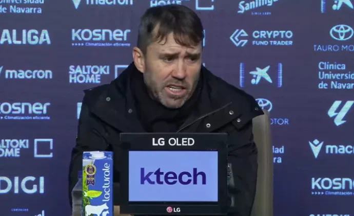 Coudet lamenta la derrota, echa de menos a Boyé y evita hablar de Mariano y Diarra