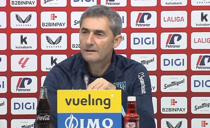 Valverde explica cómo llega el equipo y habla de Navarro, Lekue, Iñaki Williams, Yuri, Laporte y el Espanyol