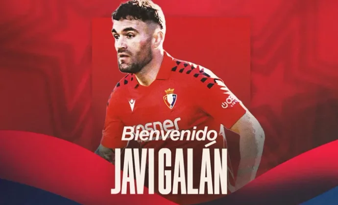 Osasuna hace oficial el fichaje de Javi Galán por medio millón