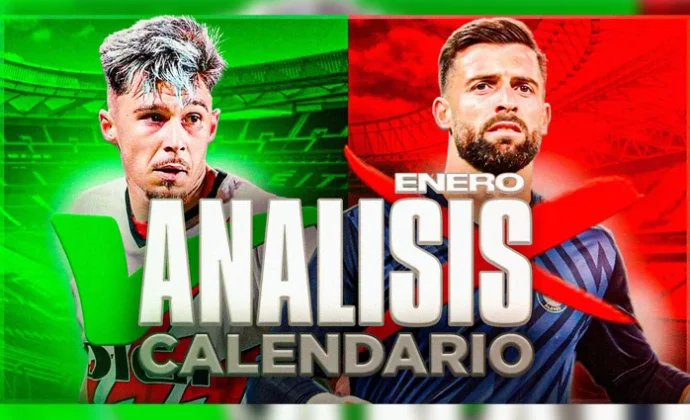 Los mejores y peores equipos fantasy para enero. Análisis del calendario, por Carrasco
