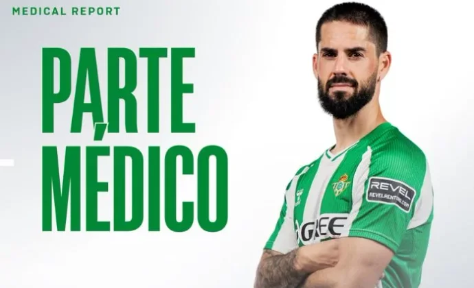 Parte médico oficial: Isco Alarcón pasa por quirófano y estará al menos un mes más de baja