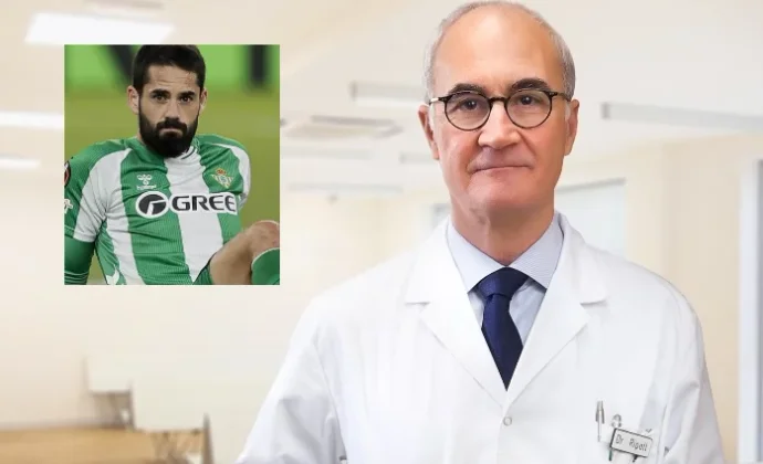 El doctor Ripoll cree que lo de Isco va para más largo