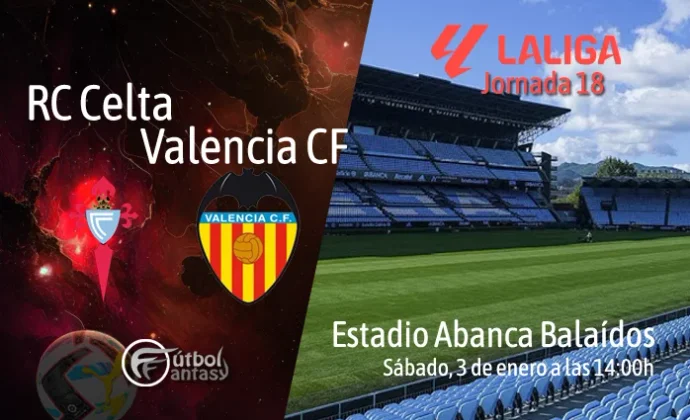 Posibles alineaciones y previa fantasy del Celta - Valencia