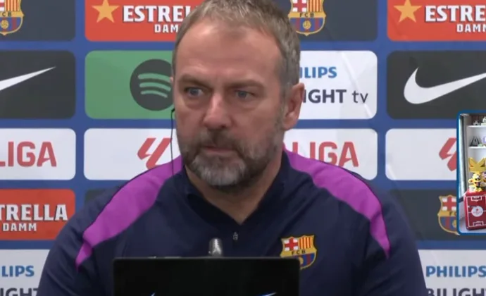 Flick habla de Yamal, Olmo, Araujo, Joan García y Eric García antes del derbi