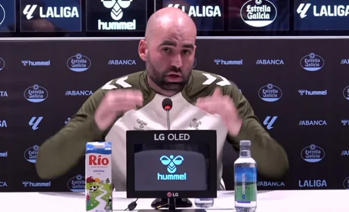 Giráldez habla de Sotelo, Durán, Iglesias, Ristic, Carlos, Damián, Cervi, Fer López, Allende, Aidoo, Ferran, el mercado y el Valencia