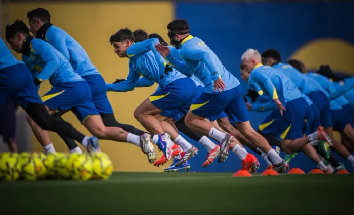 Yamal supera el 'malestar general' y se incorpora al grupo