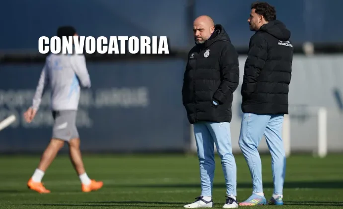 Puado y Terrats regresan a la convocatoria para el derbi catalán