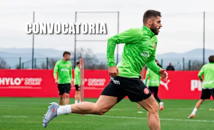 David López vuelve a la convocatoria. Stuani y Abel Ruiz todavía no