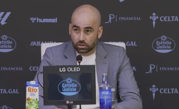 Giráldez lamenta los contratiempos con Starfelt, Swedberg, Radu y Durán y habla de Jones e Iglesias