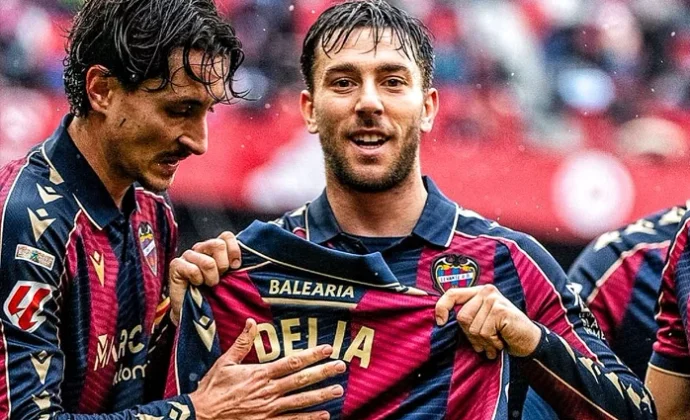 Jornada 18: Sevilla 0-3 Levante. Estadísticas y puntos fantasy