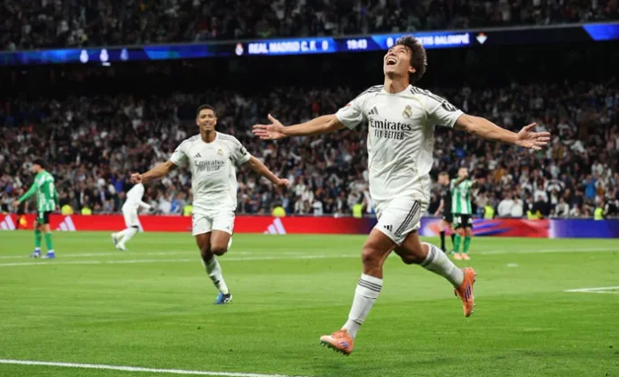 Jornada 18: Real Madrid 5-1 Betis. Estadísticas y puntos fantasy