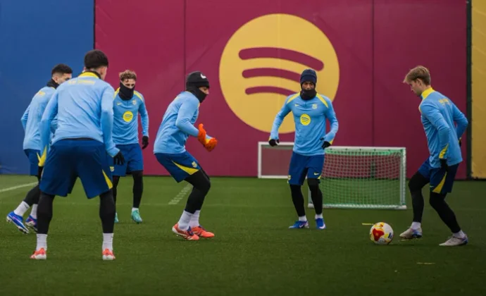 Gavi y Christensen, únicas bajas en la sesión de este lunes