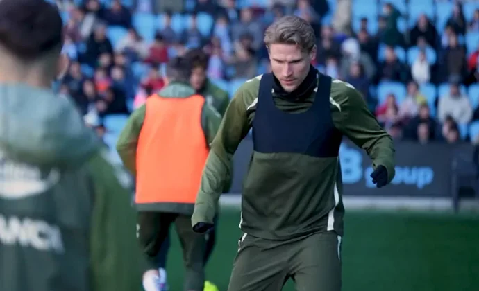 Starfelt, Ristic y Carlos Domínguez entrenan parcialmente. Swedberg y Durán, recuperados